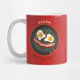 Bacon makes me smile - Bacon Mug